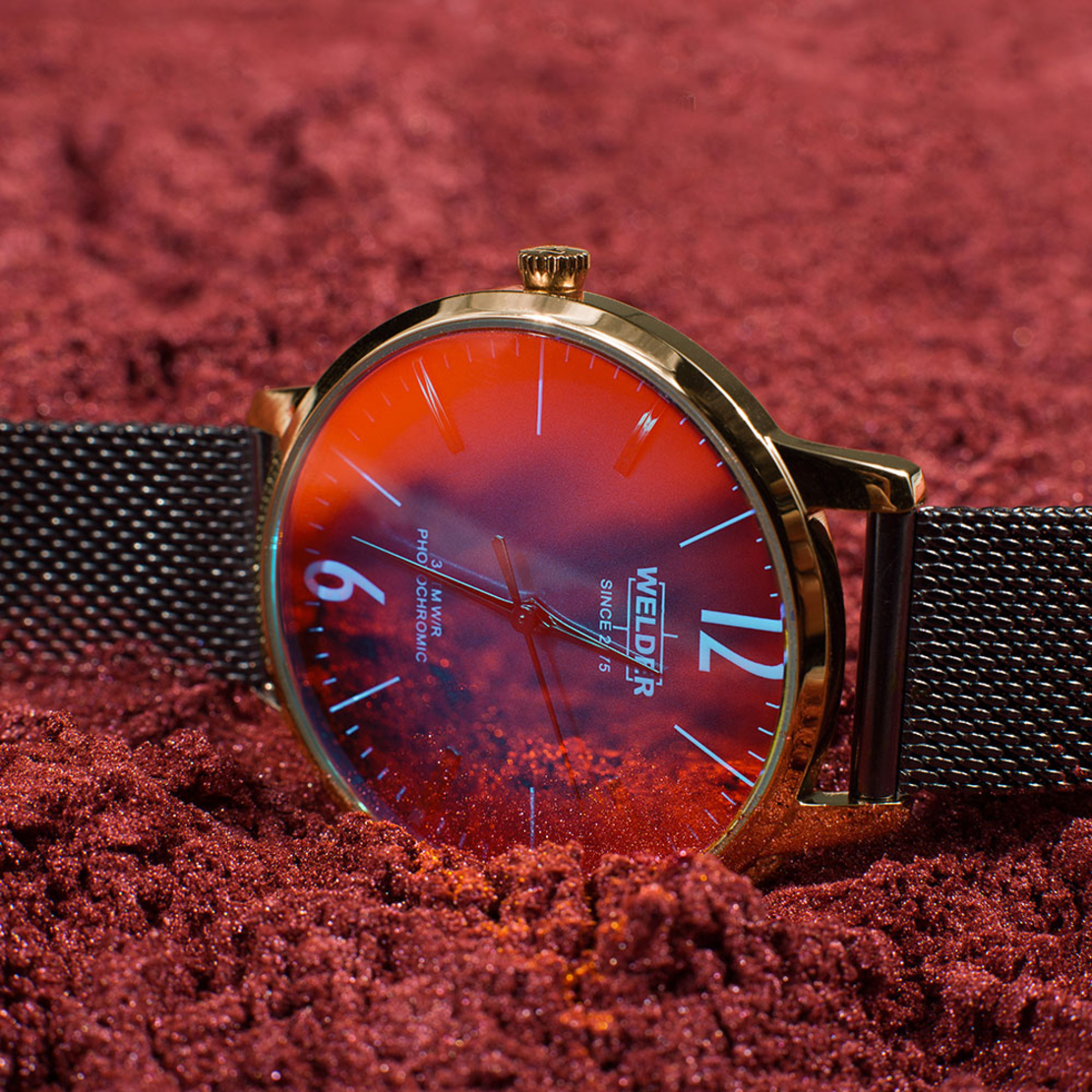 שעון WELDER Slim WRS110 36mm - Light Brown