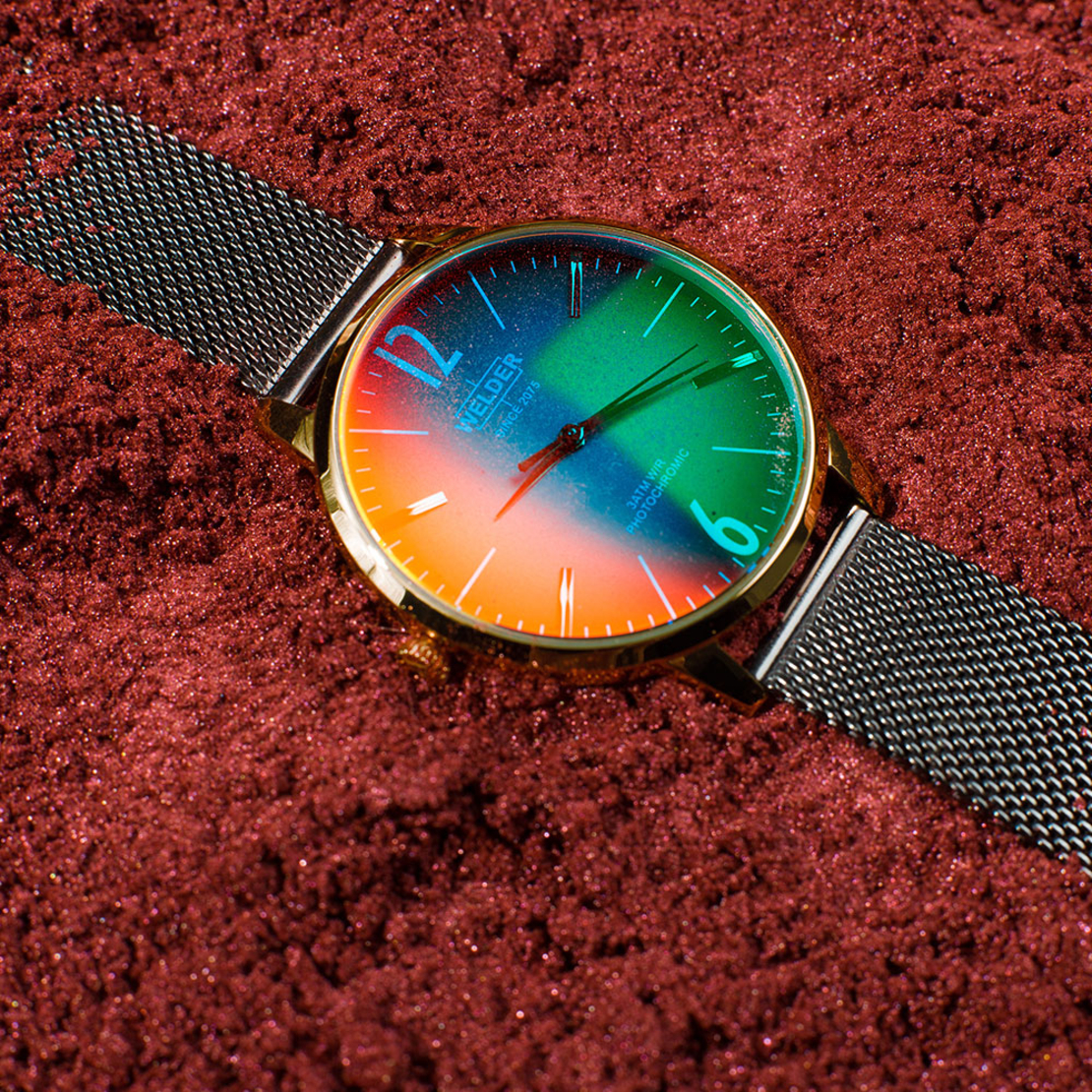 שעון WELDER Slim WRS110 36mm - Light Brown