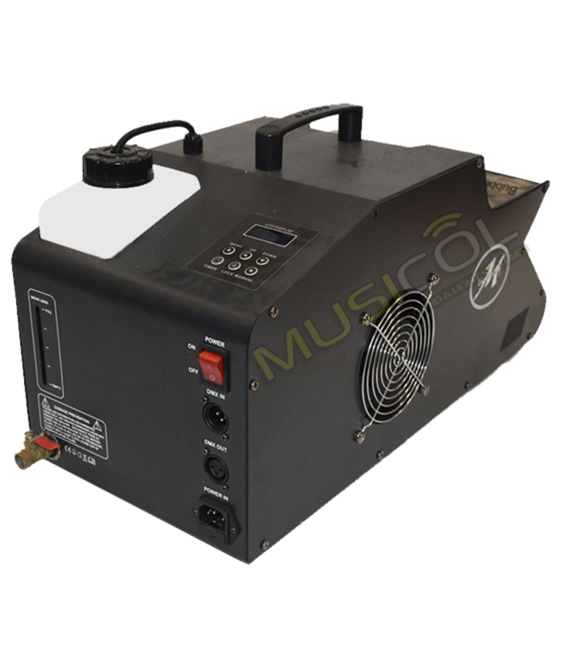 מכונת בועות סבון משולב עשן ולדים BMF60