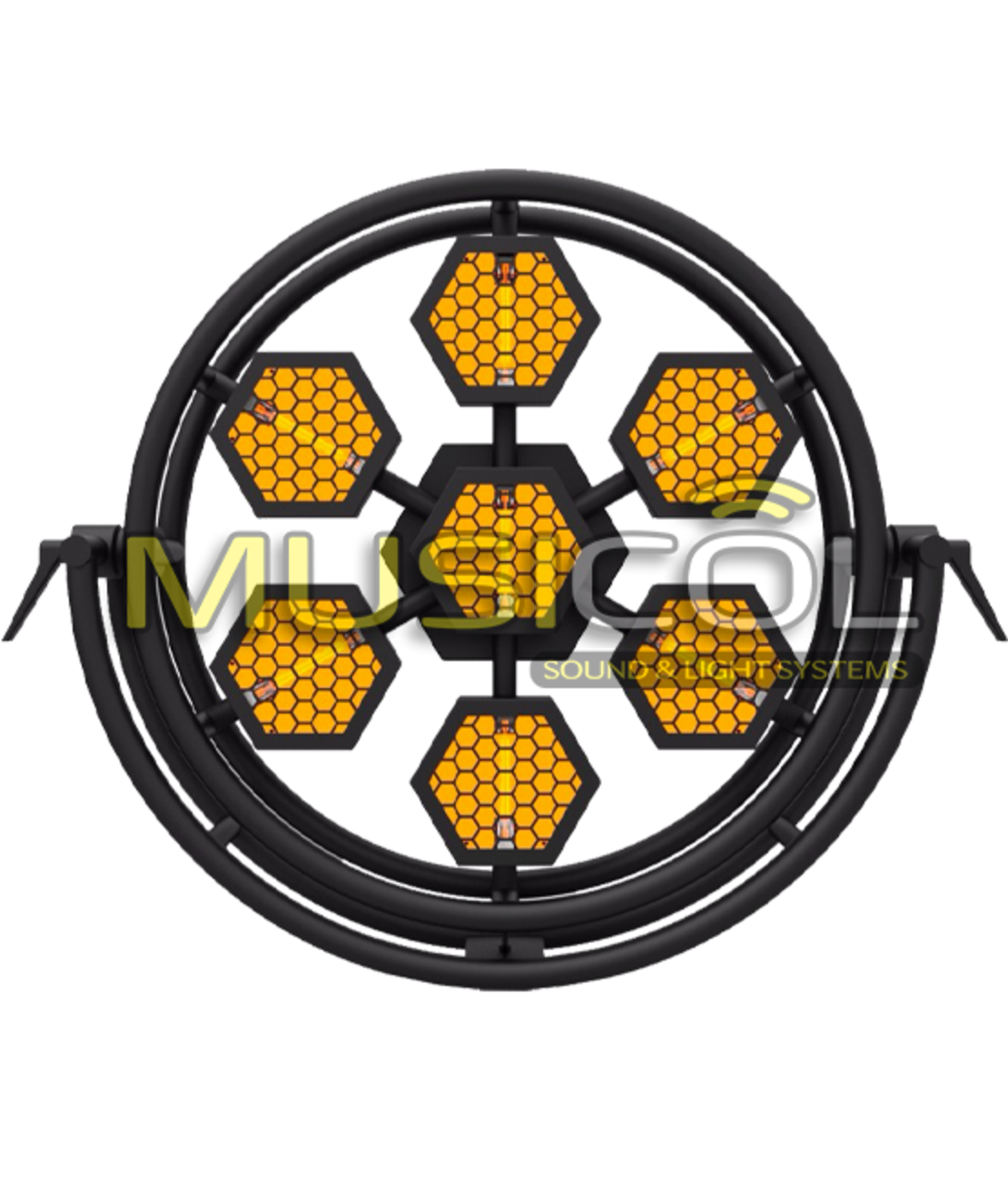 פנס פורטמן עגול 7X300W