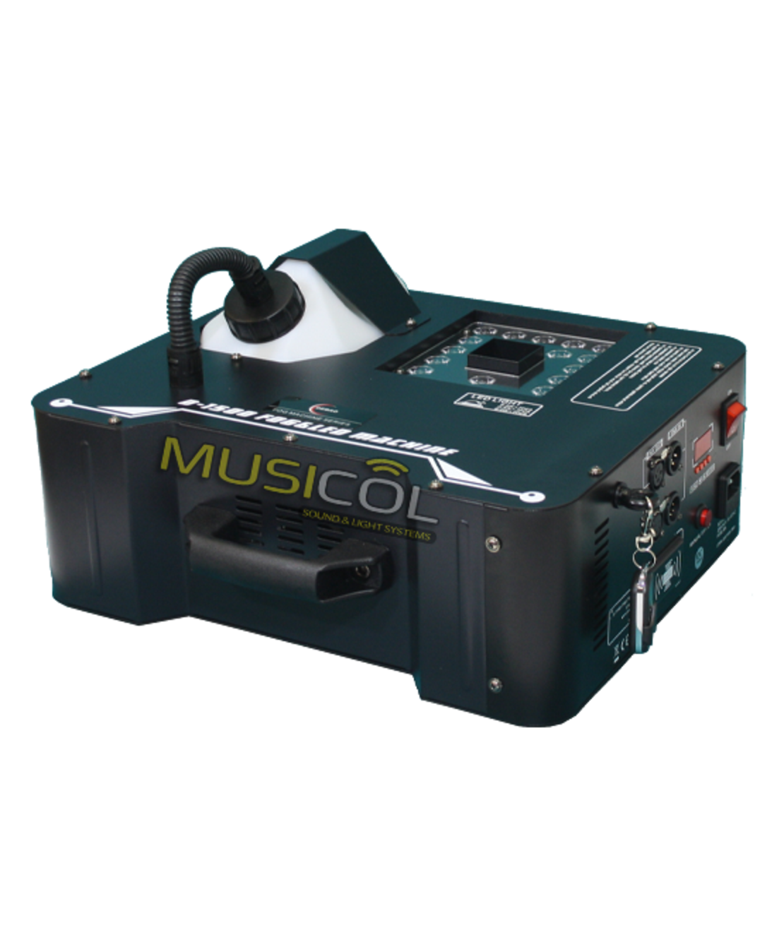 תותח עשן 1500W עם לדים D1500LED