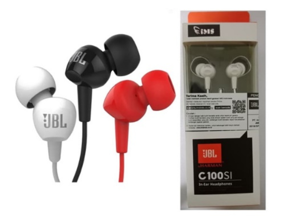 jbl c100si earphones with mic