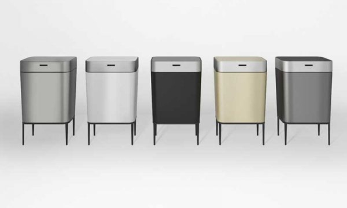 פח אשפה אוטומטי מעוצב 60 ליטר RAZCO דגם Prestige