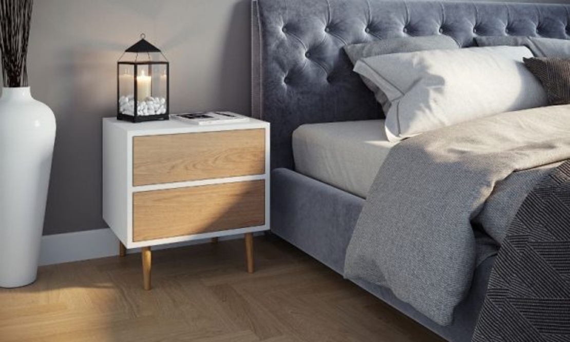 שידת לילה מהודרת דגם קסטלו בשישה צבעים לבחירה