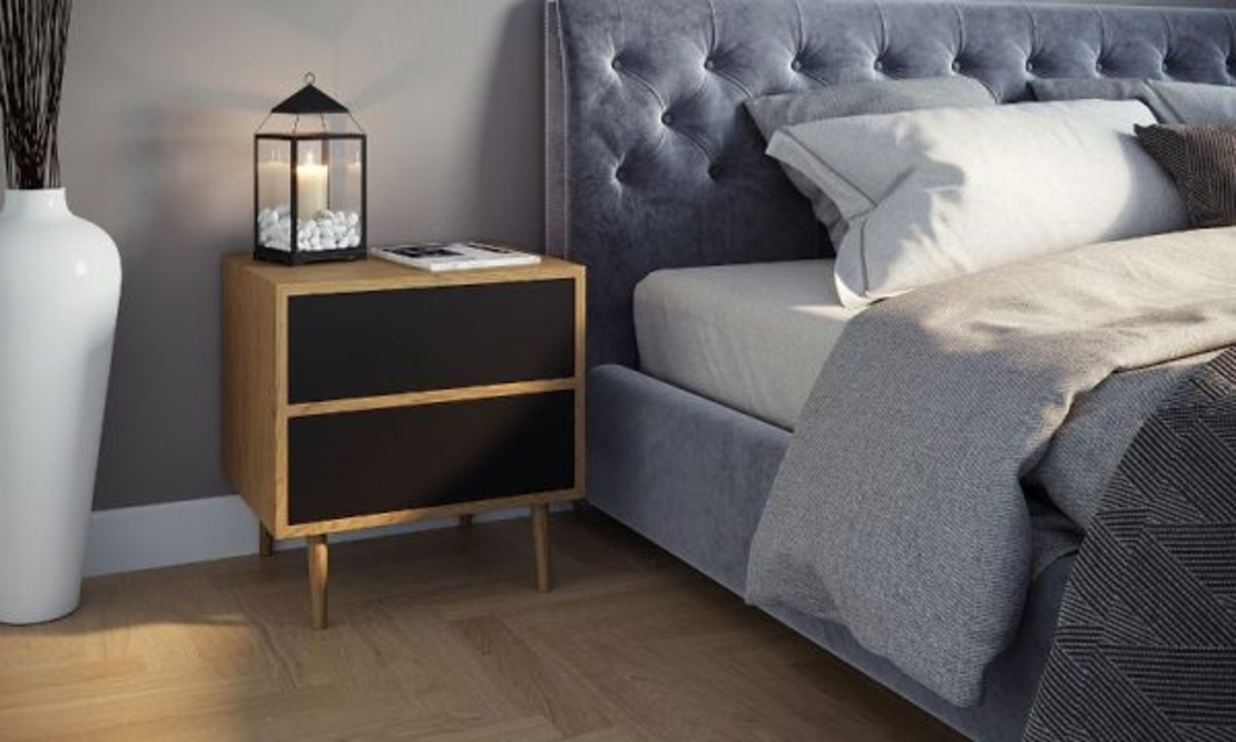 שידת לילה מהודרת דגם קסטלו בשישה צבעים לבחירה