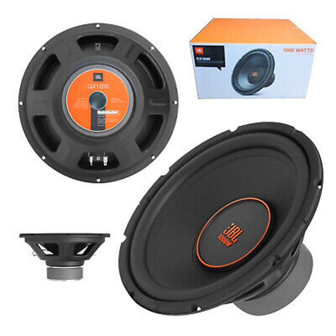 סאב וופר לרכב JBL GX1200 2000 Watts 12