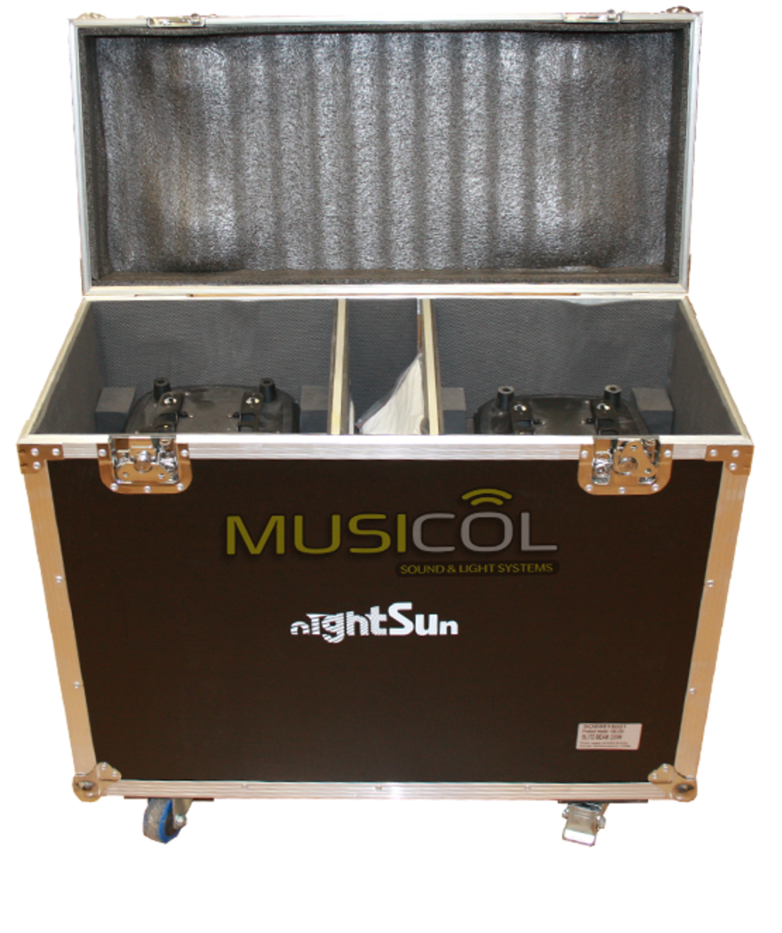 סט 2 פנסי ביים R9 + קייס BEAM260