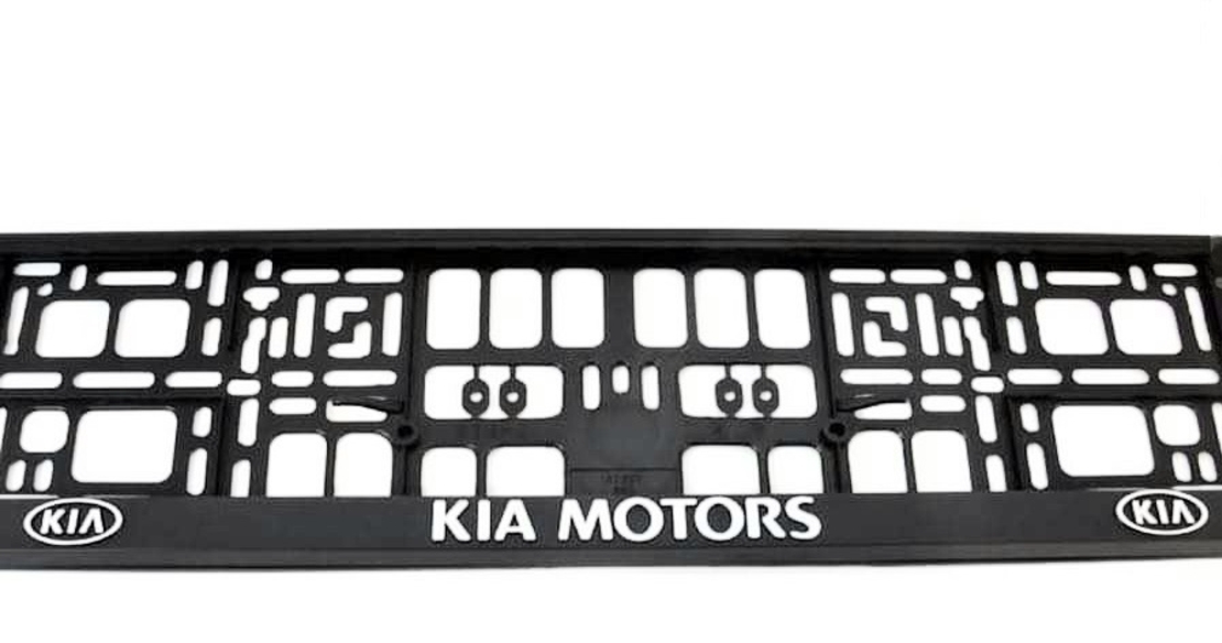 זוג מסגרות למספר רישוי לרכב בהטבעה (מגוון סוגי רכבים)