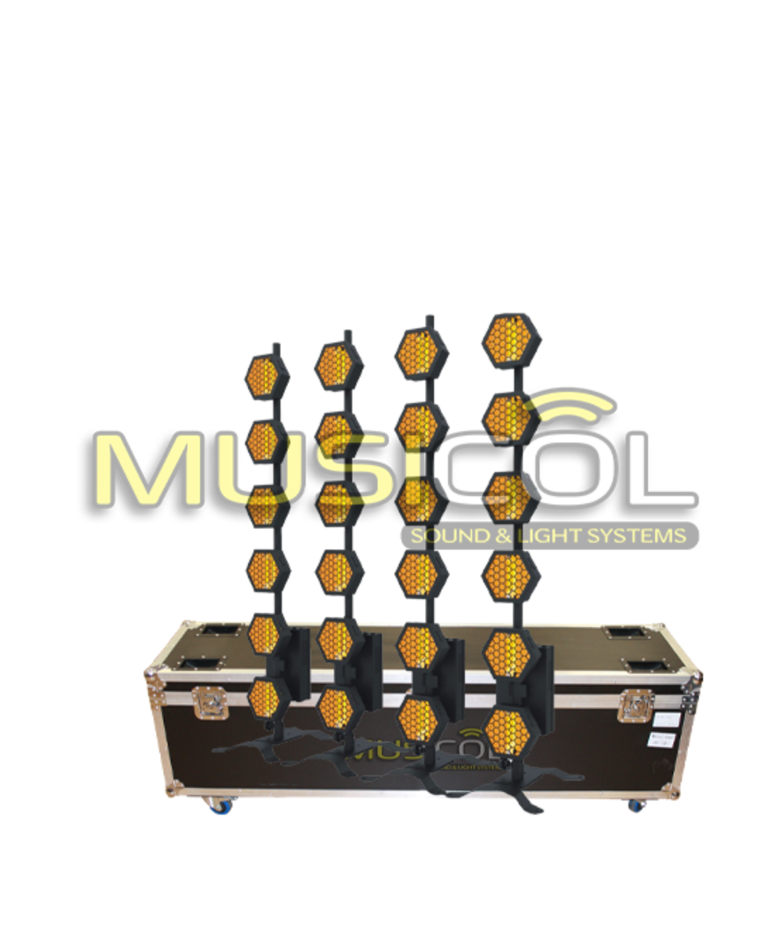 מארז נשיאה ל-4 פנסי פורטמן 