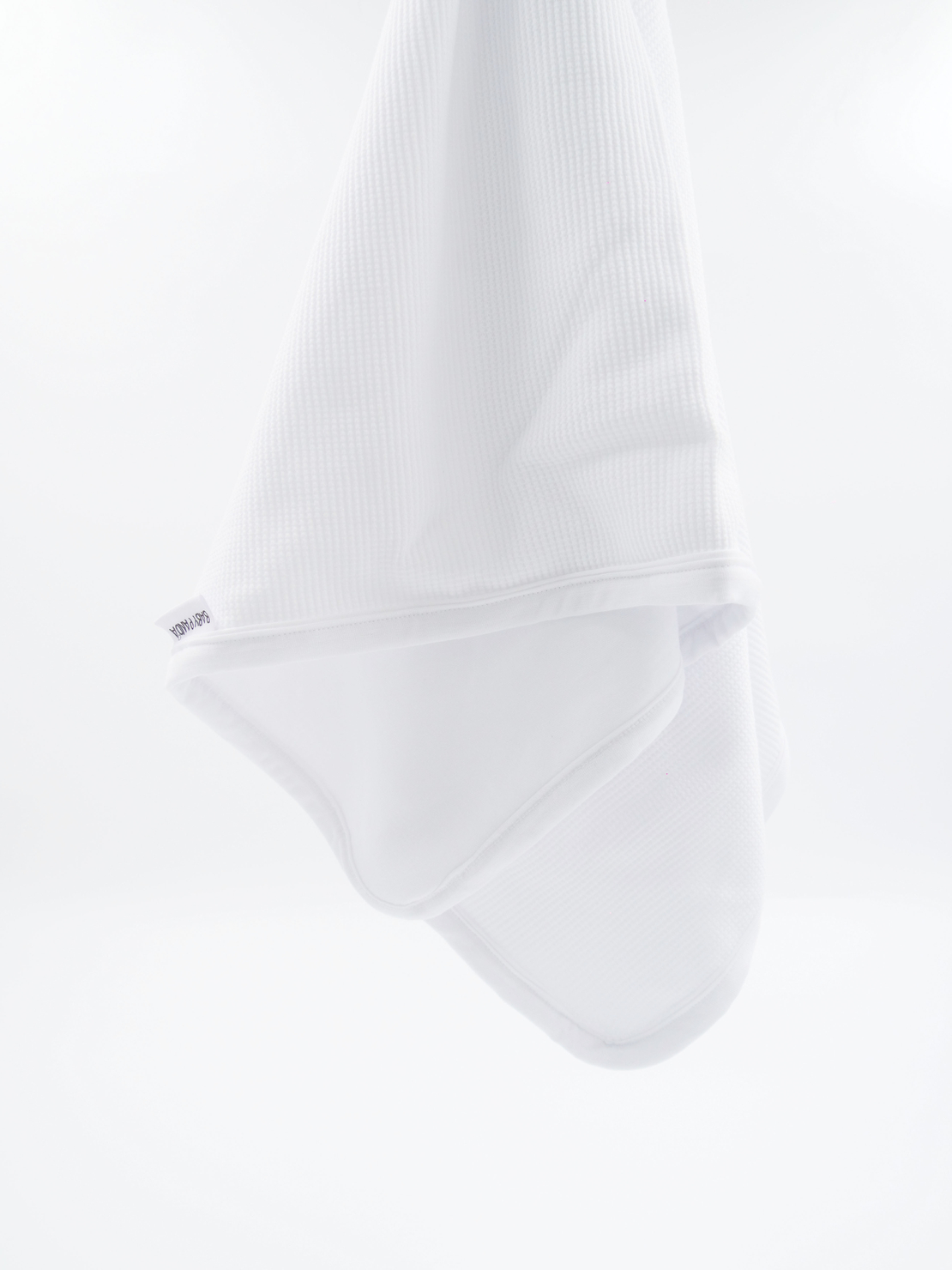 שמיכת קיץ לעגלה\עריסה | לבן שלג