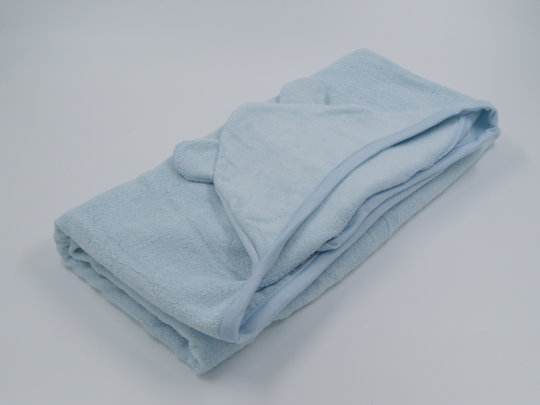 מגבות 100% במבוק אורגני| תכלת בייבי