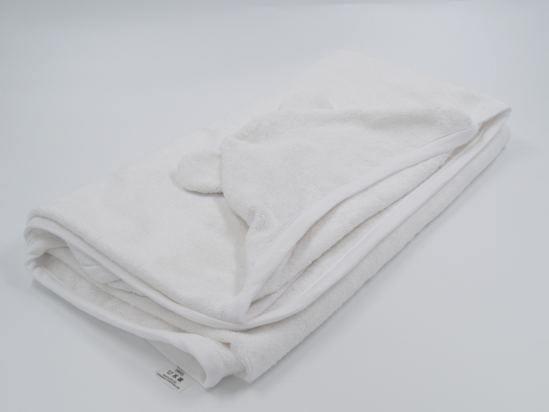 מגבות 100% במבוק אורגני| לבן שלג