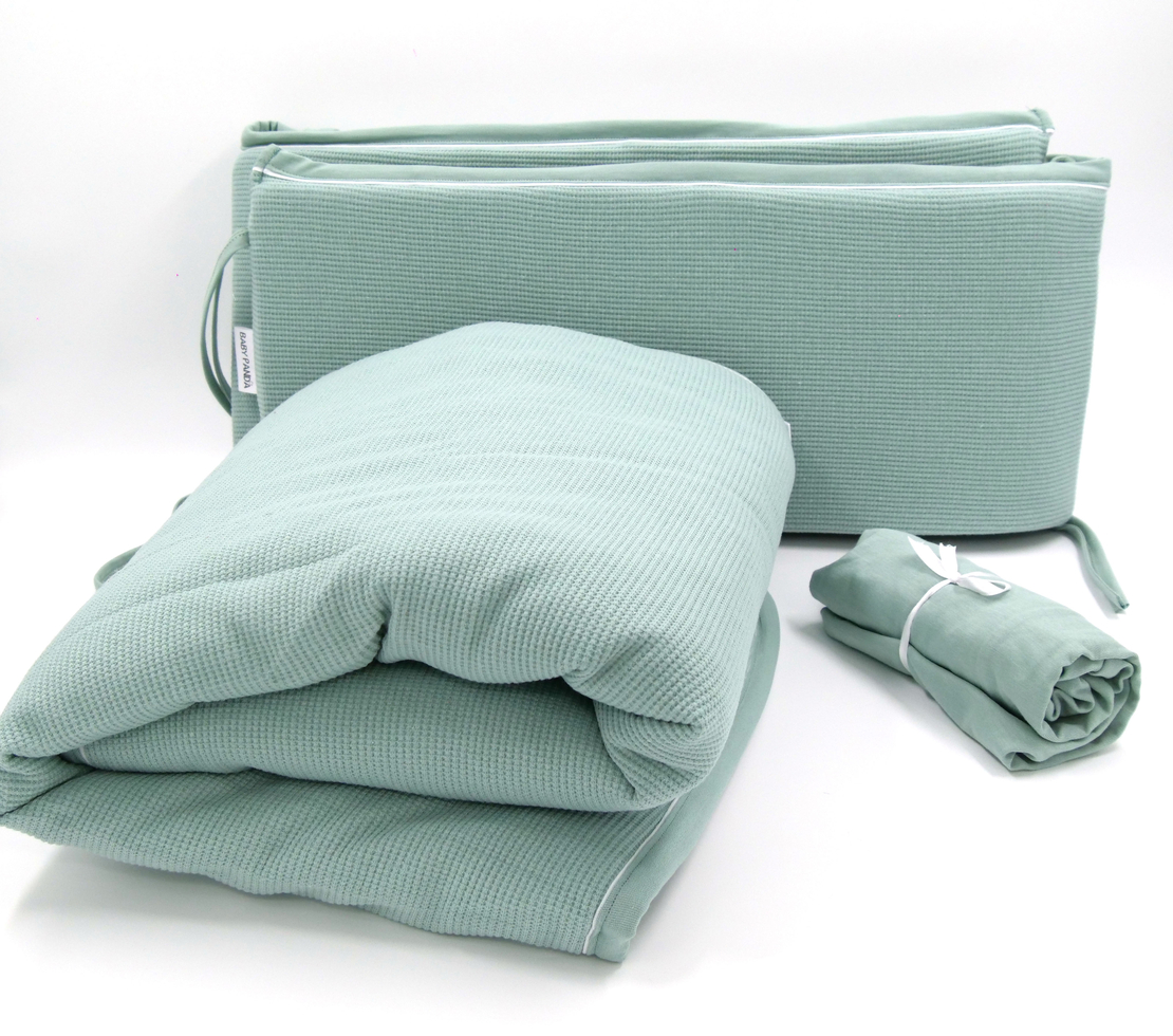 סט מלא לעריסה | ג'רסי וופל אוקיינוס