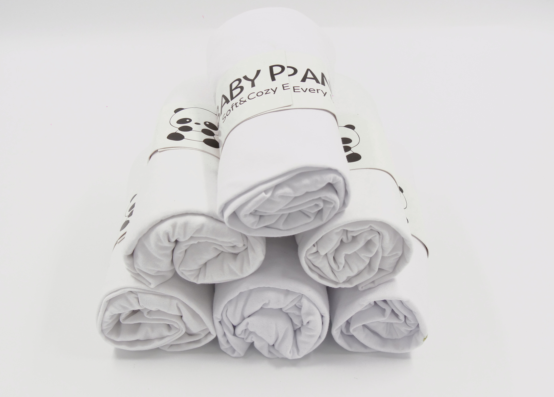 סדין למיטת תינוק | לבן