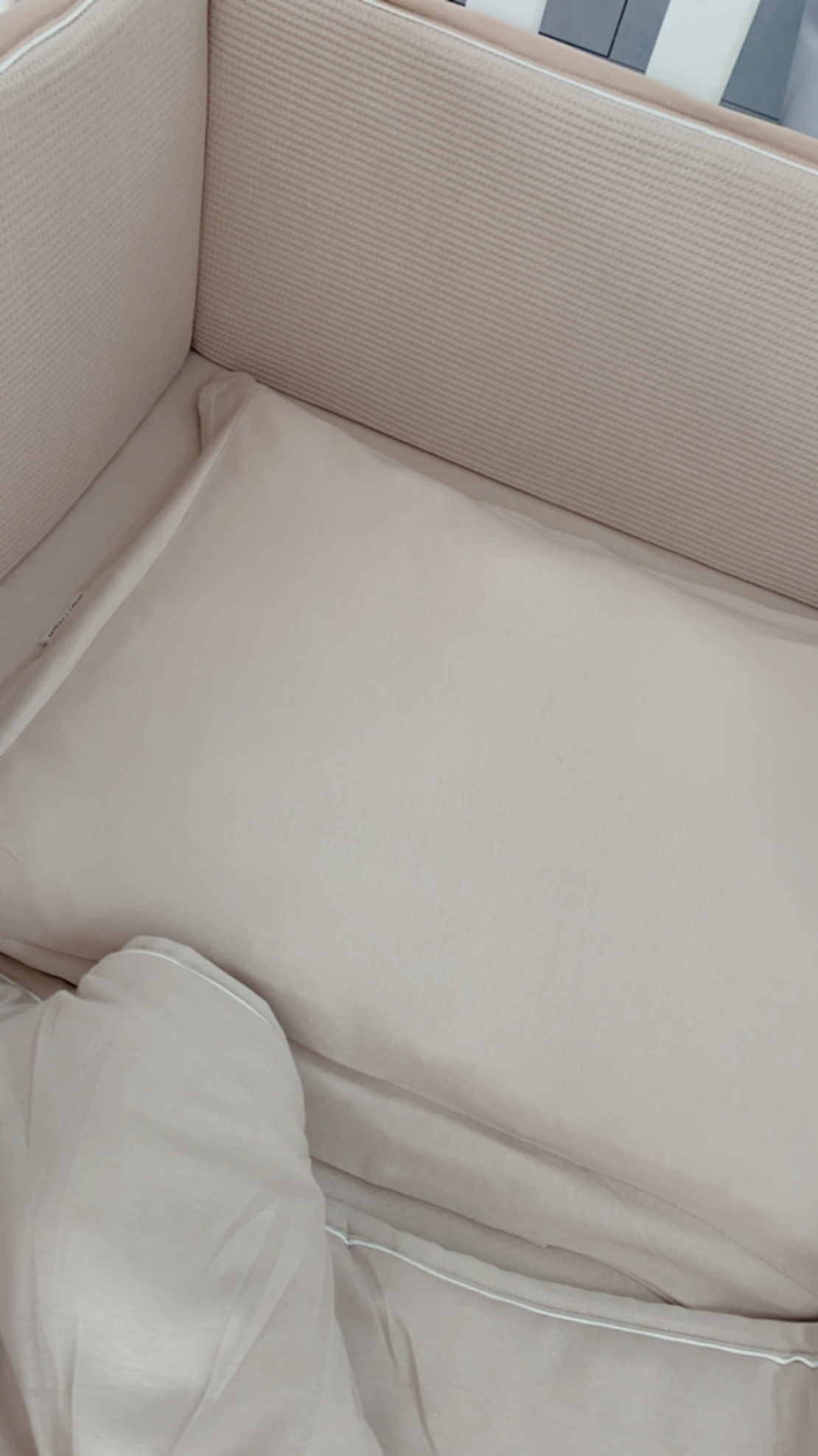 מגן ראש למיטה| וופל נס קפה