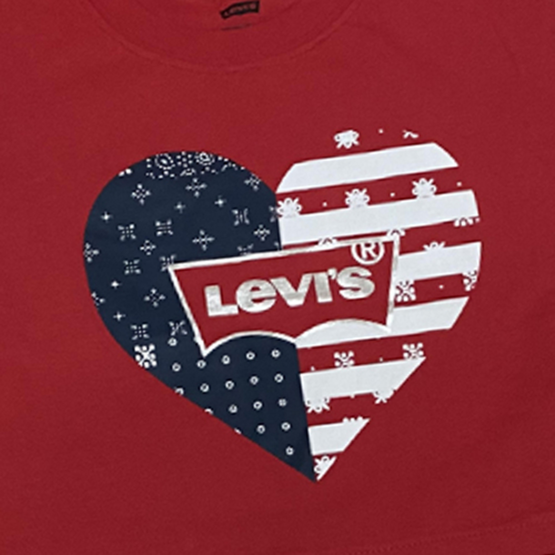 חולצת LEVIS לילדות (מידות 15-2 שנים) בטן