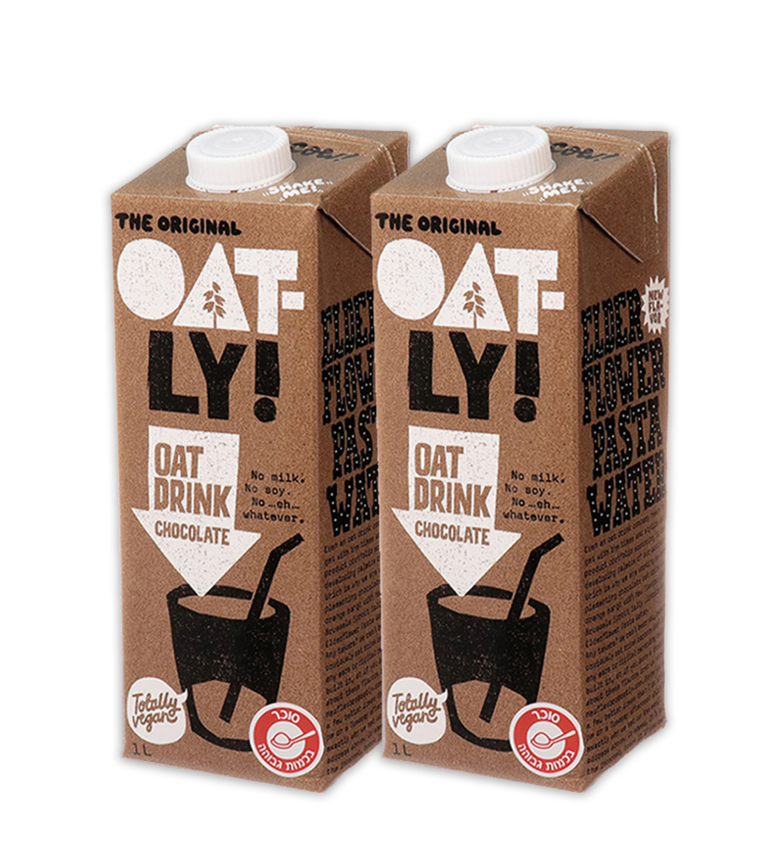 אוטלי משקה שיבולת שועל בטעם שוקולד 1 ליטר - 2 יחידות