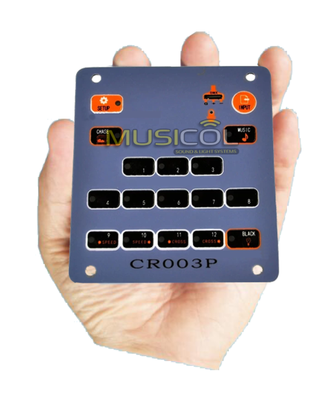 בקר תאורה 192 ערוצים DMX