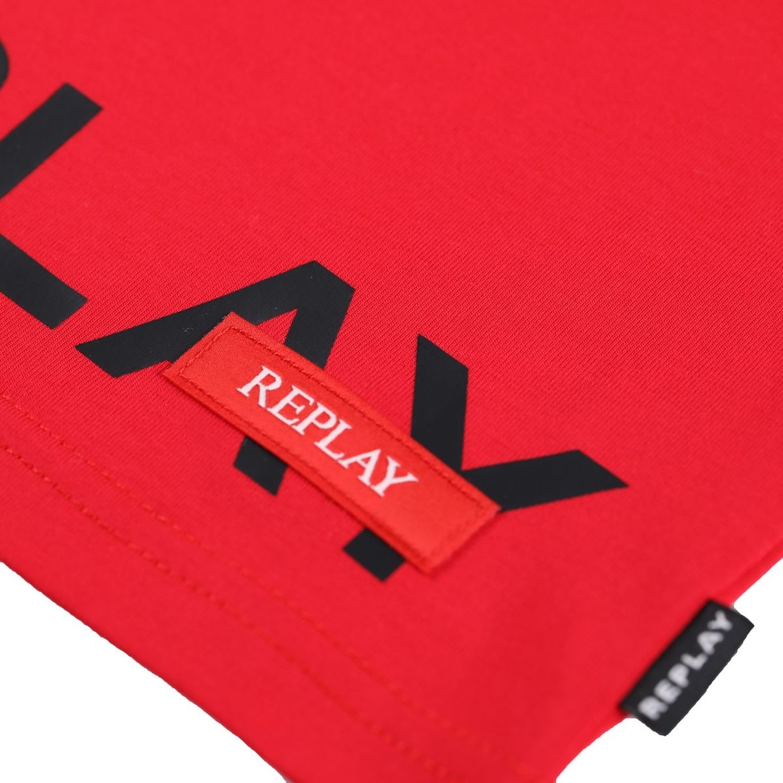 חולצת REPLAY לתינוקות (מידות 16-3 שנים) לוגו שחור REPLAY KIDS