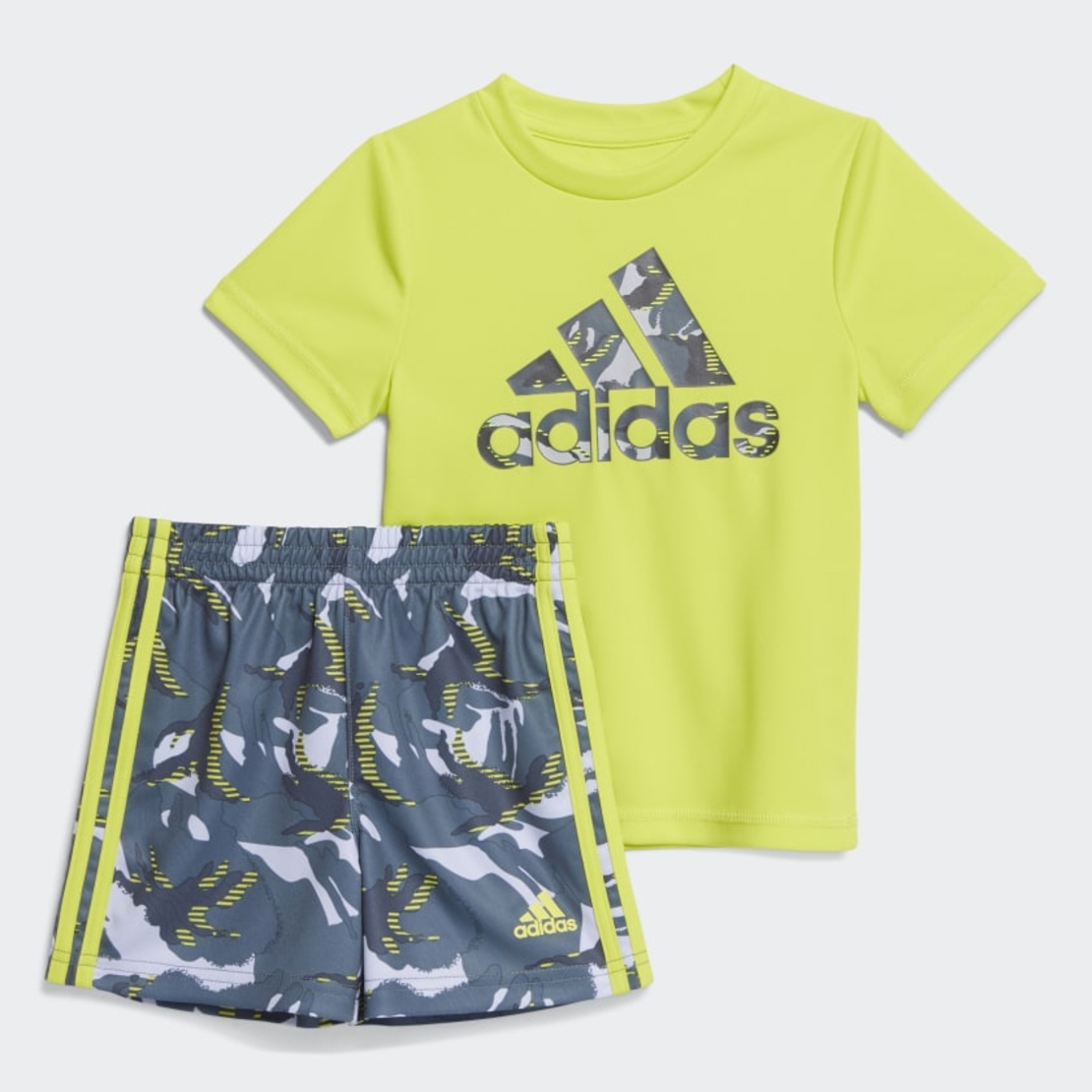 חליפה צהובה ADIDAS בנים -  3 חודשים עד 7 שנים