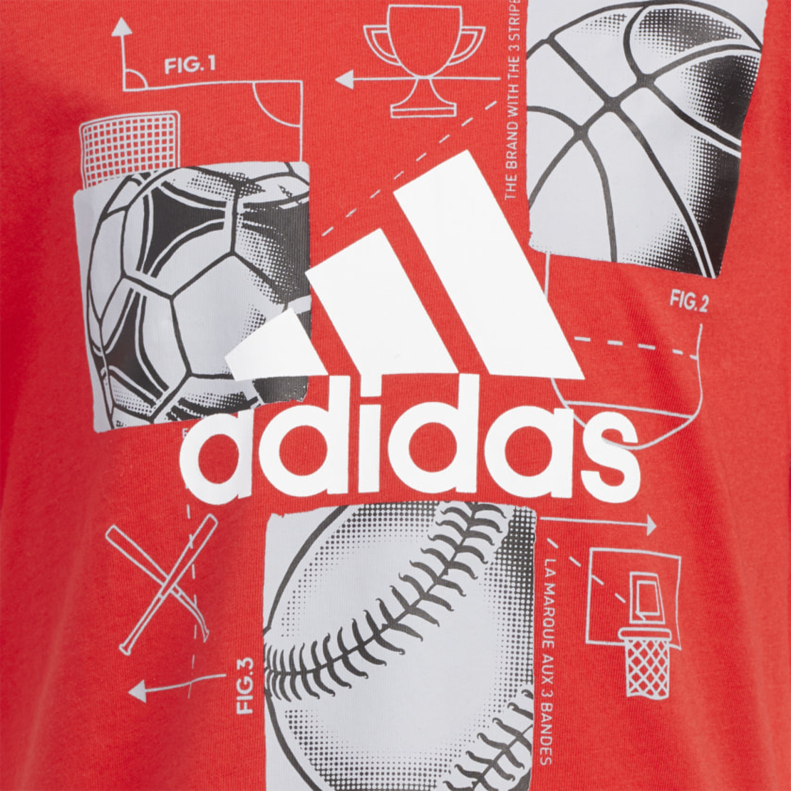 חליפה אדומה ADIDAS בנים - 2-7 שנים