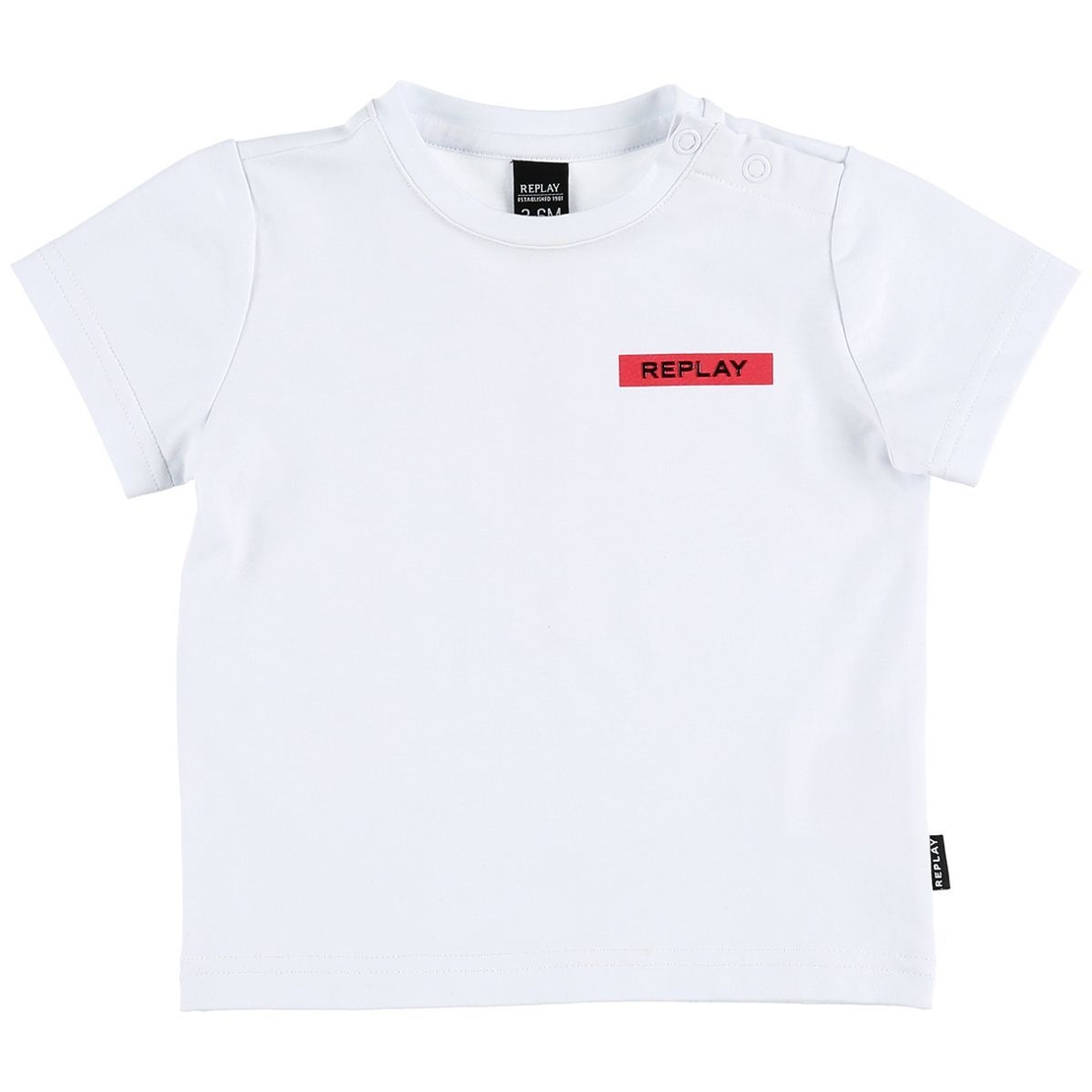 חולצת REPLAY לילדים (מידות 3-16 שנים) פס אדום