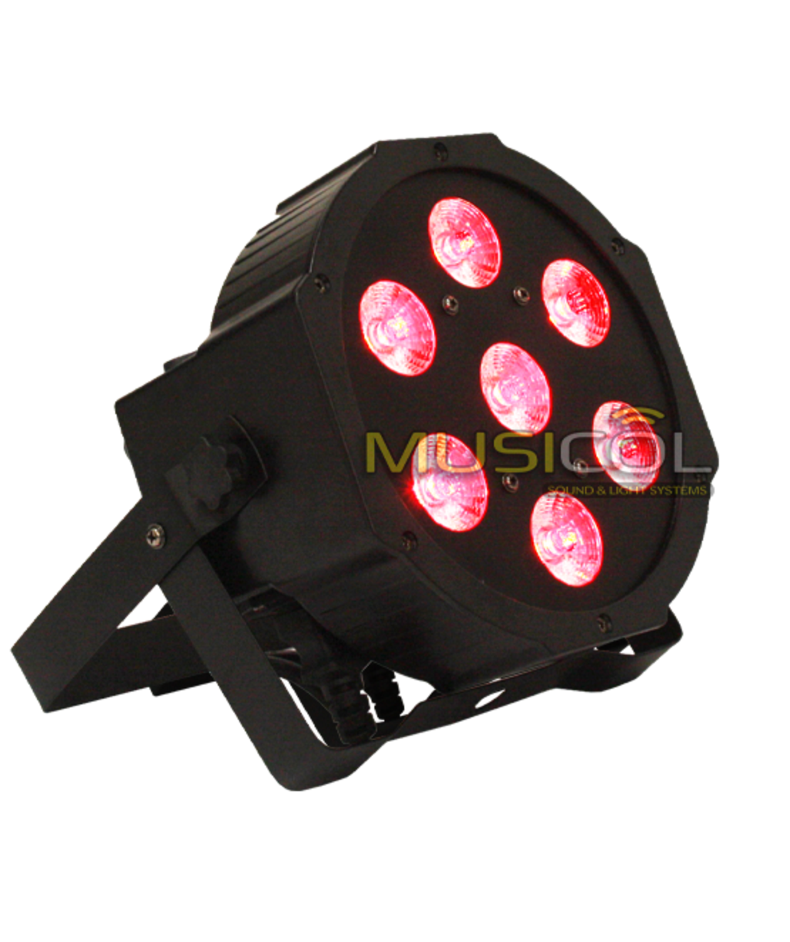 פנס שטיפה תומס 7 לדים RGBW-A-UV 12W 