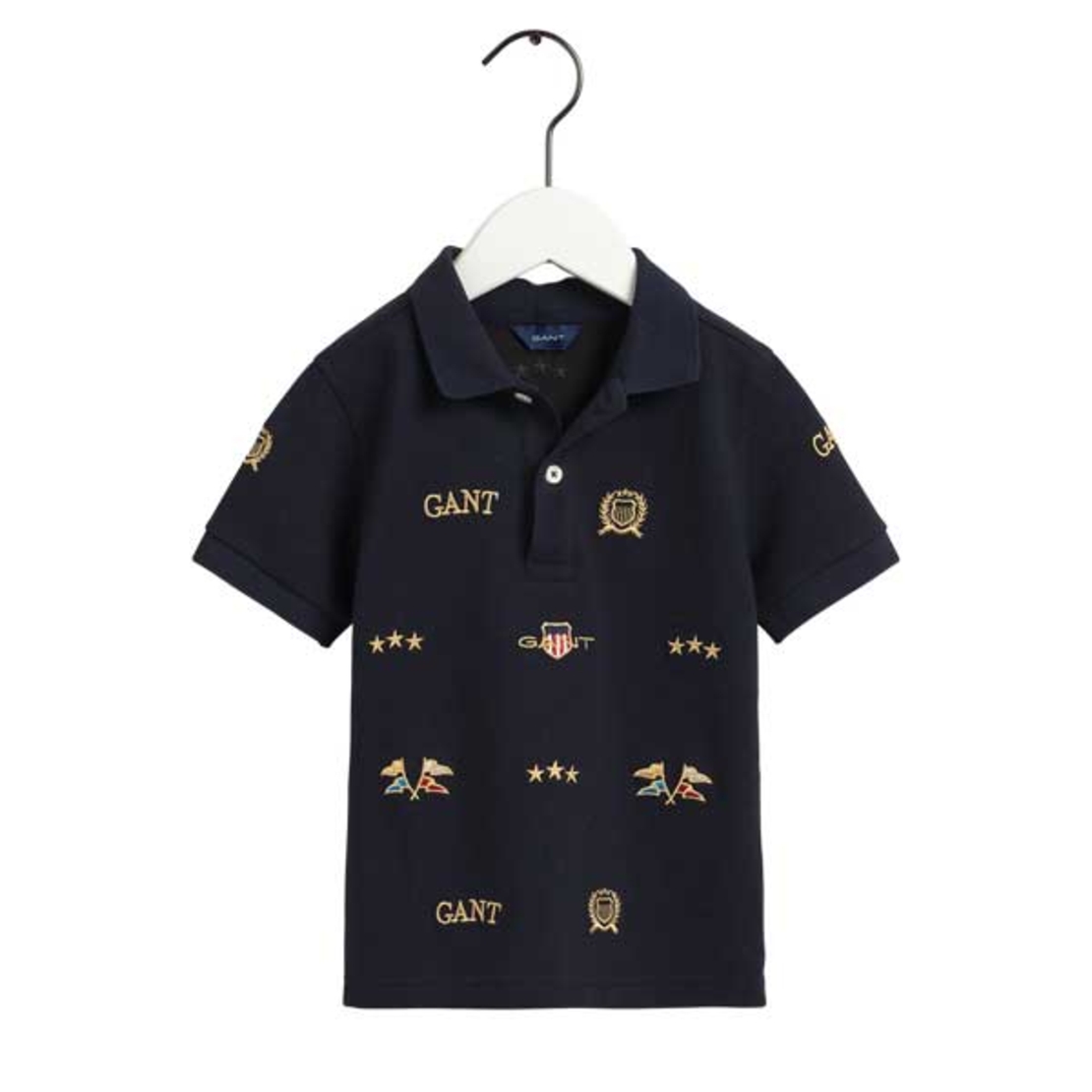 חולצת פולו 2 כפתורים (GANT (2-8