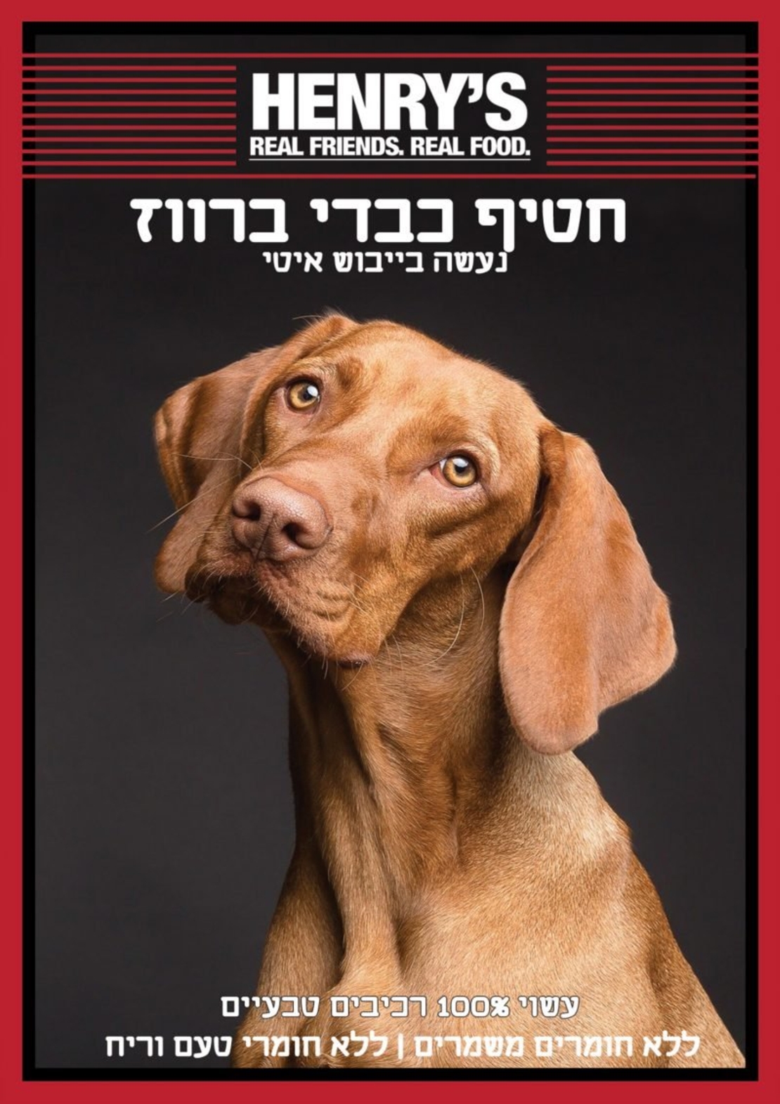 חטיף הנריס - כבד ברווז