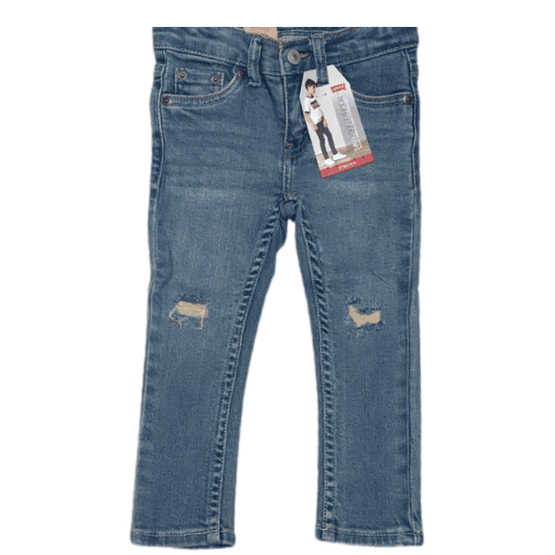 גינס LEVIS קרעים מידות (2-16 שנים)