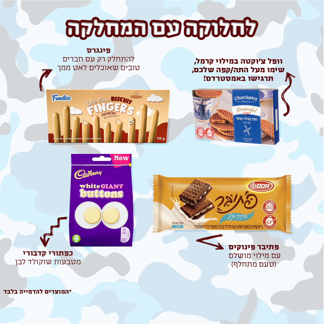 פקל סוויטבוקס (XL) - המתנה המושלמת לחיילים!