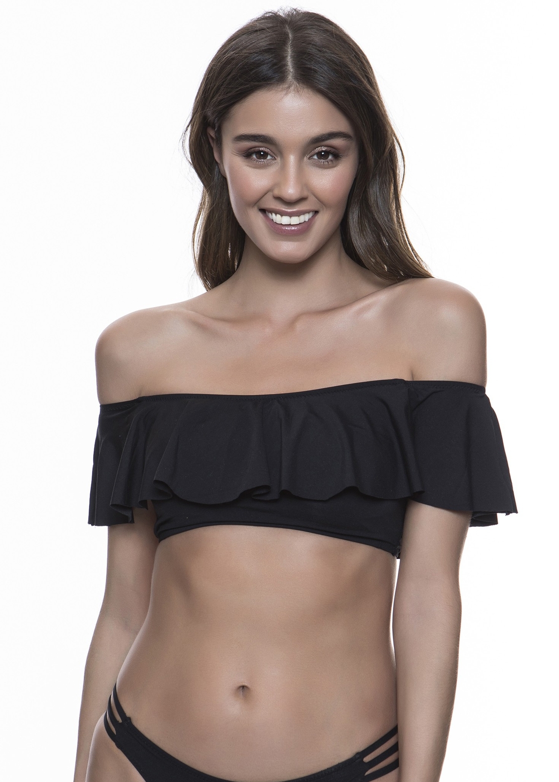 חזיית סטרפלס crop בייסיק