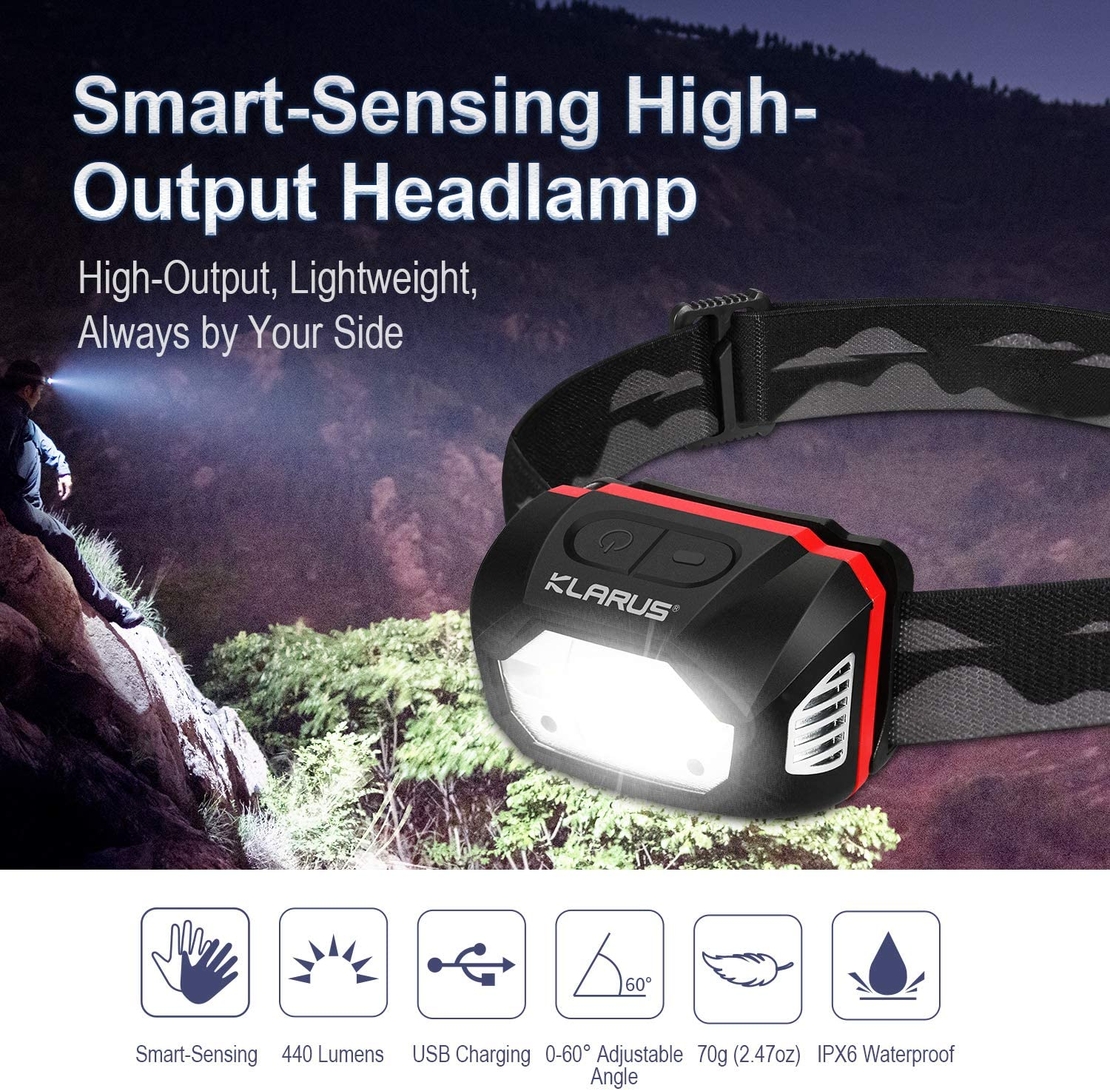 פנס ראש נטען דגם HM1