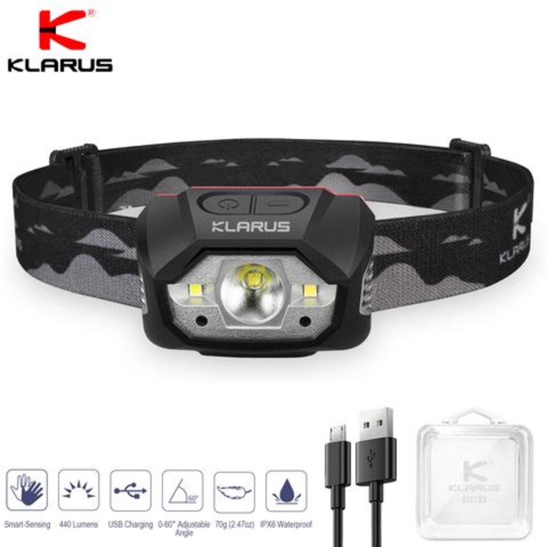 פנס ראש נטען דגם HM1