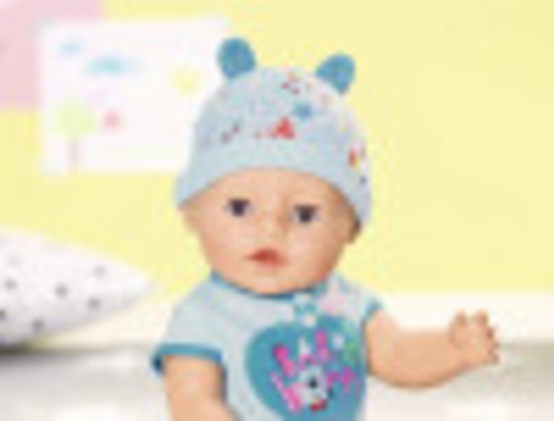 בובת בייבי בורן אינטראקטיבי - בן בגרסה רכה 43 ס