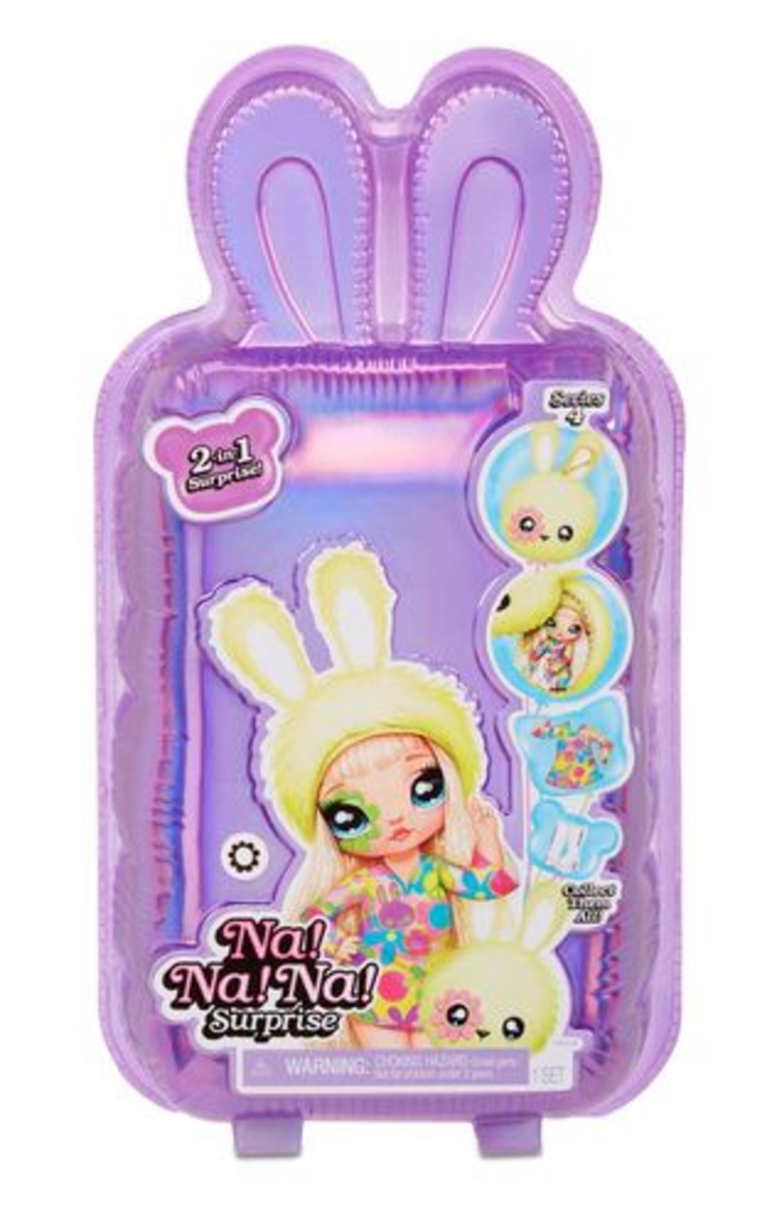 נה! נה! נה! 2 ב-1: בובת אופנה ומחזיק מפתחות פרוותי