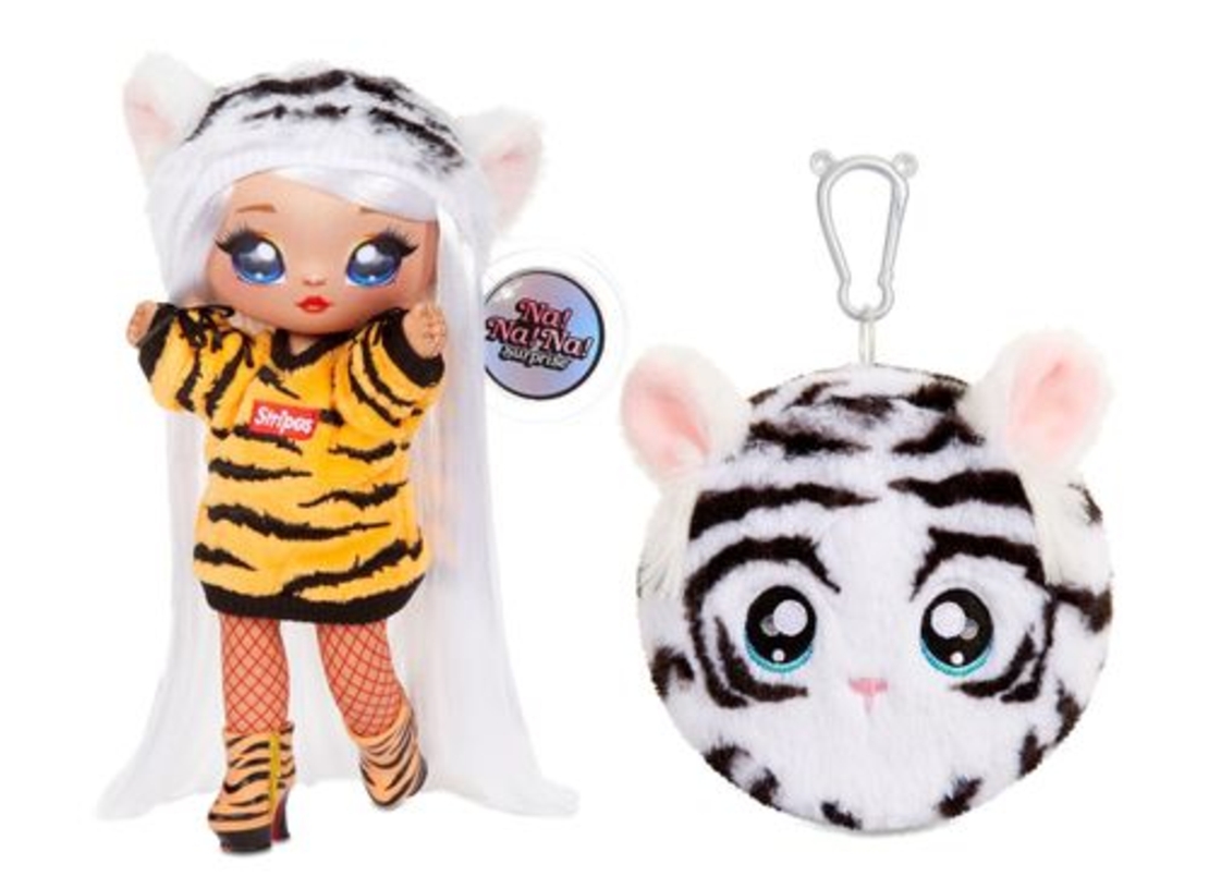 נה! נה! נה! 2 ב-1: בובת אופנה ומחזיק מפתחות פרוותי