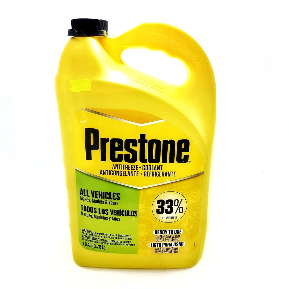 מים ירוקים לראדיטור הרכב  3.78 ליטר מדגם Prestone