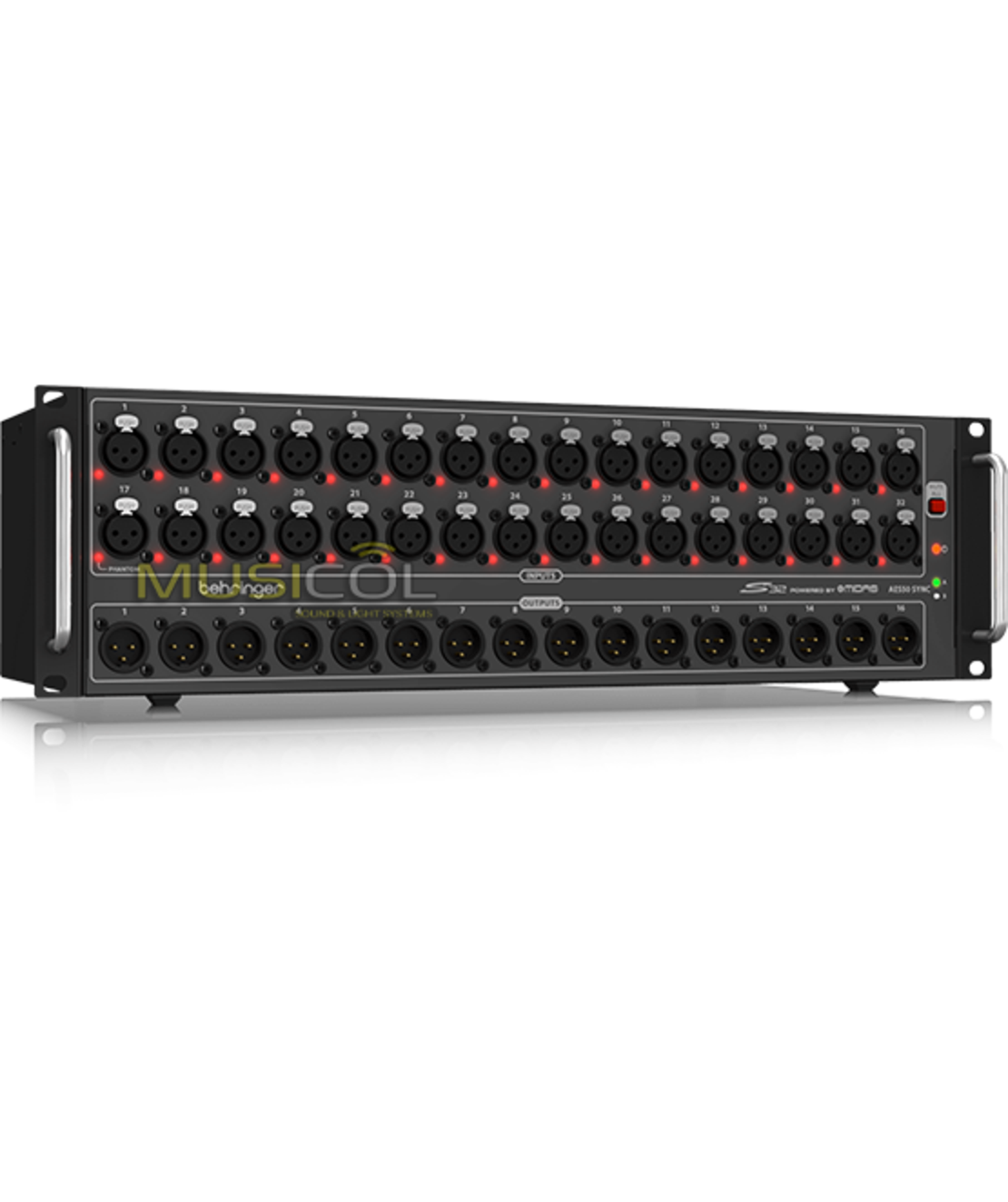 קופסאת במה 32 כניסות 16 יציאות S32