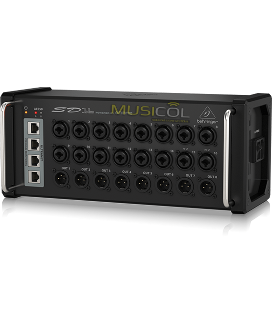 קופסאת במה 16 כניסות 8 יציאות SD16