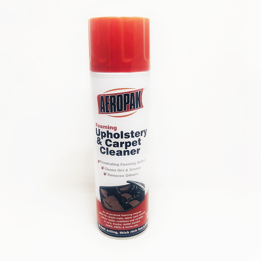 ספריי לניקוי ריפודי הרכב