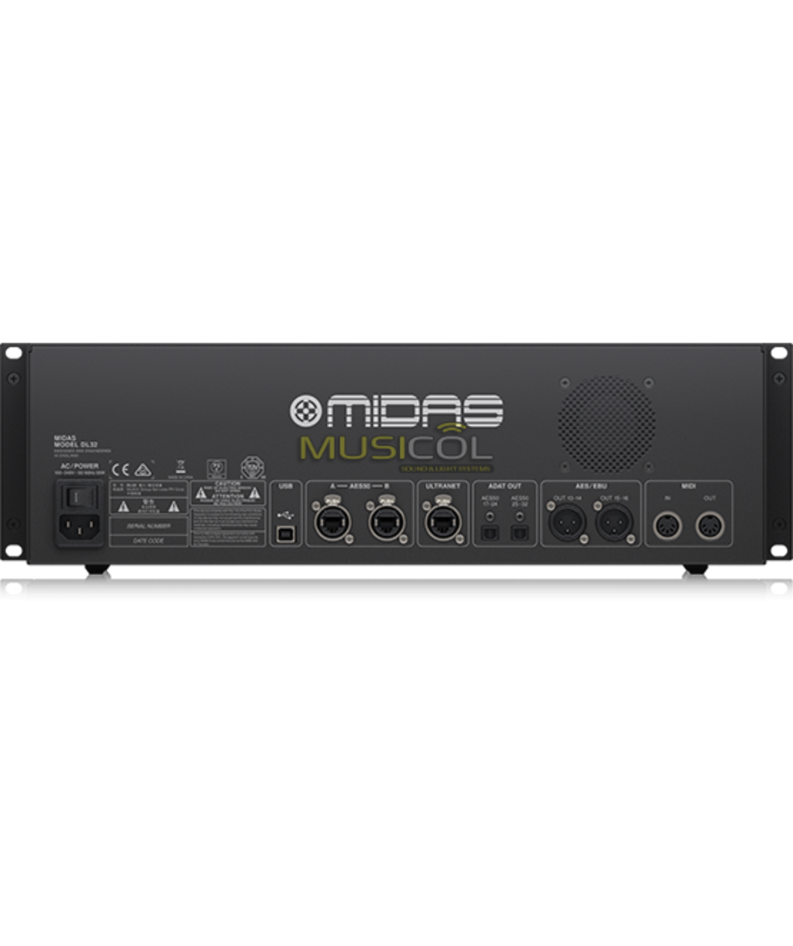 קופסאת במה 32 כניסות 16 יציאות DL32