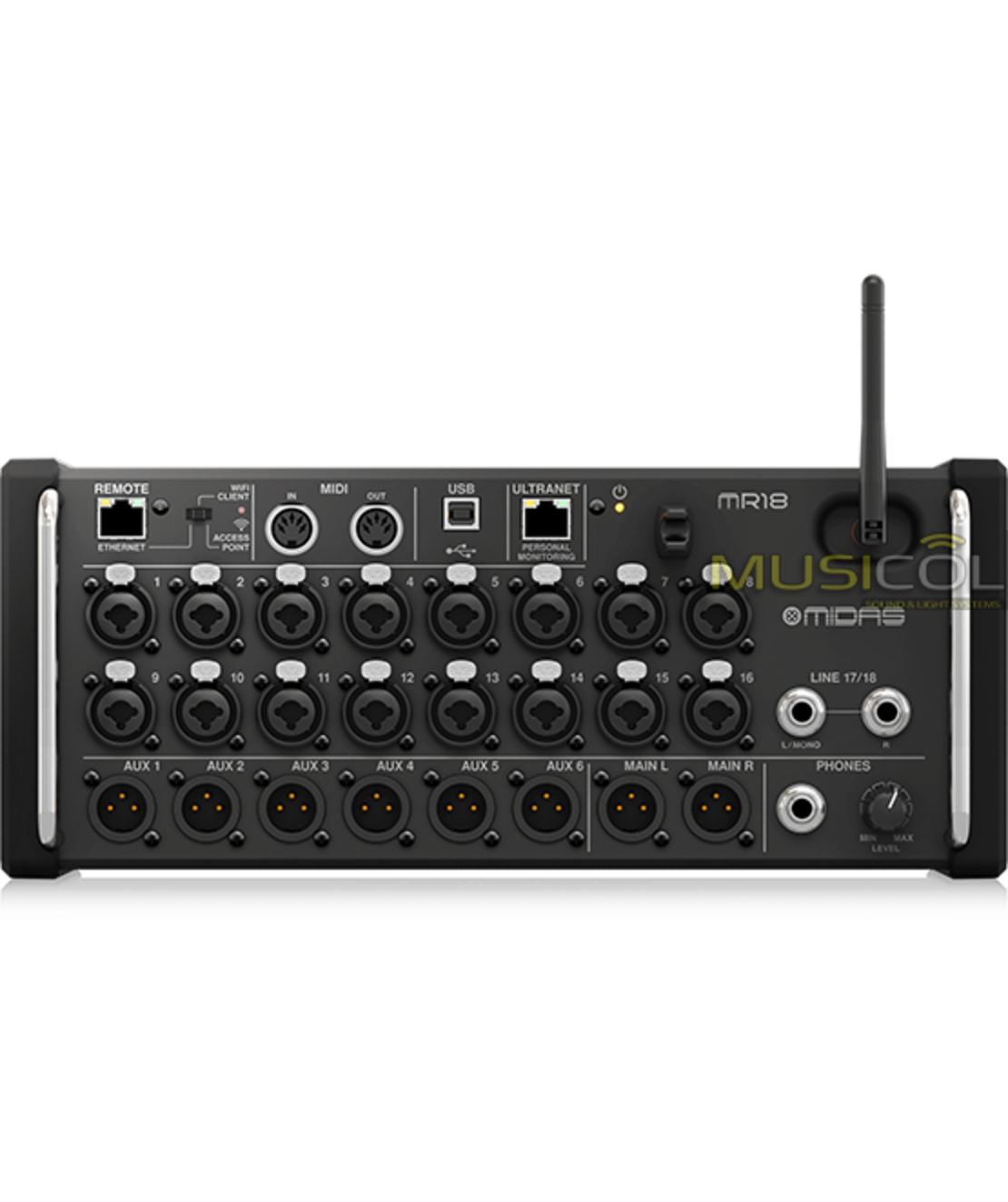 מיקסר דיגיטלי 18 ערוצים MR18