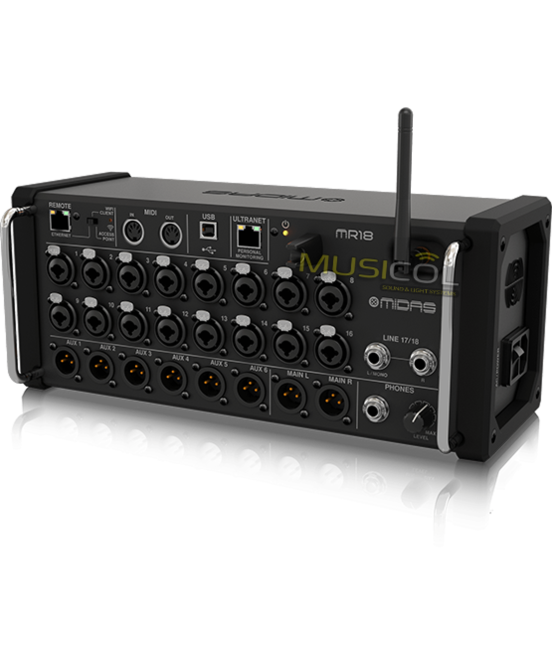 מיקסר דיגיטלי 18 ערוצים MR18