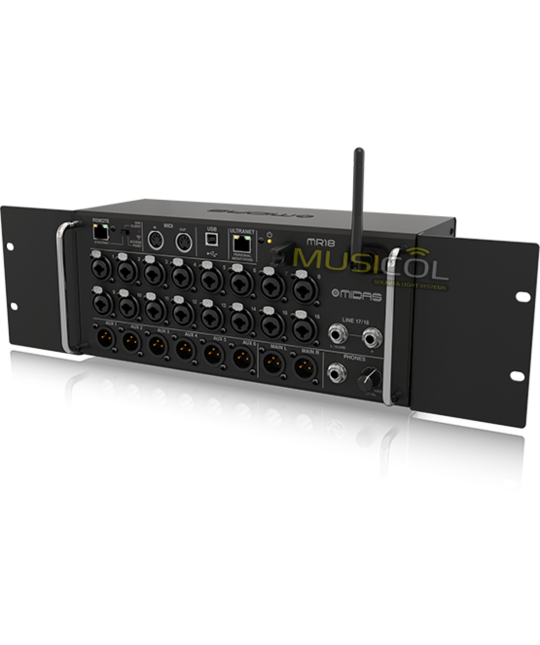 מיקסר דיגיטלי 18 ערוצים MR18