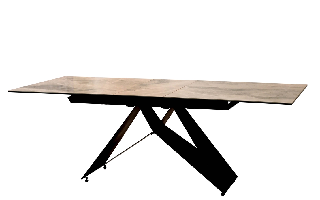 פינת אוכל דגם ניהאן קרמיקה - אפור מבריק