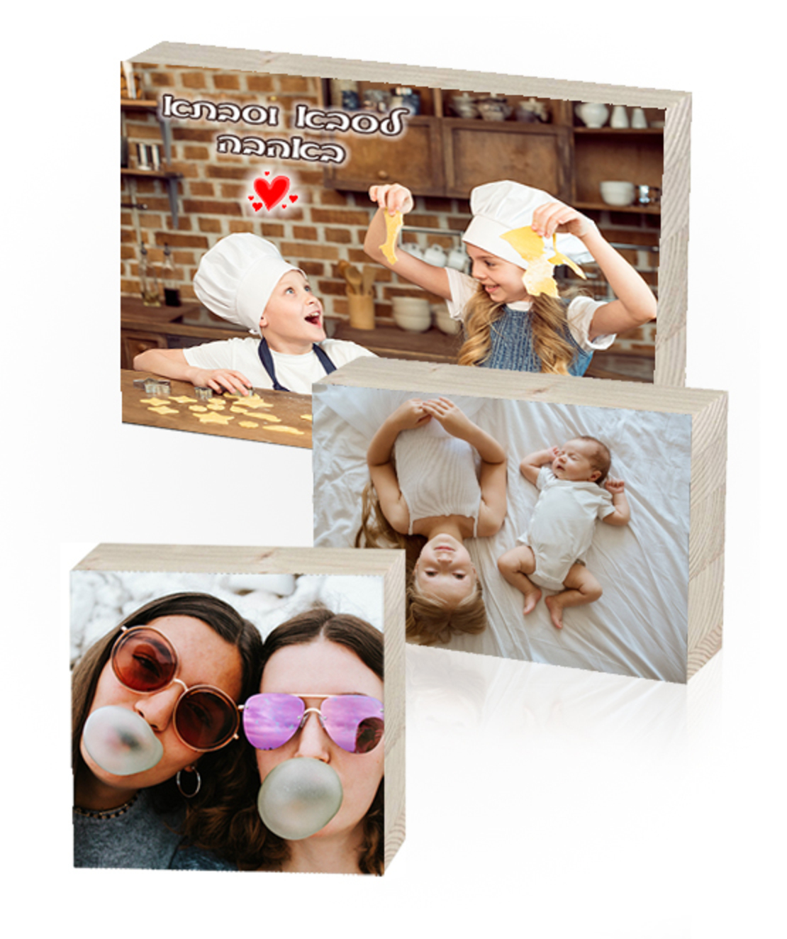 מארז 3 יחידות בלוק מדבקה 