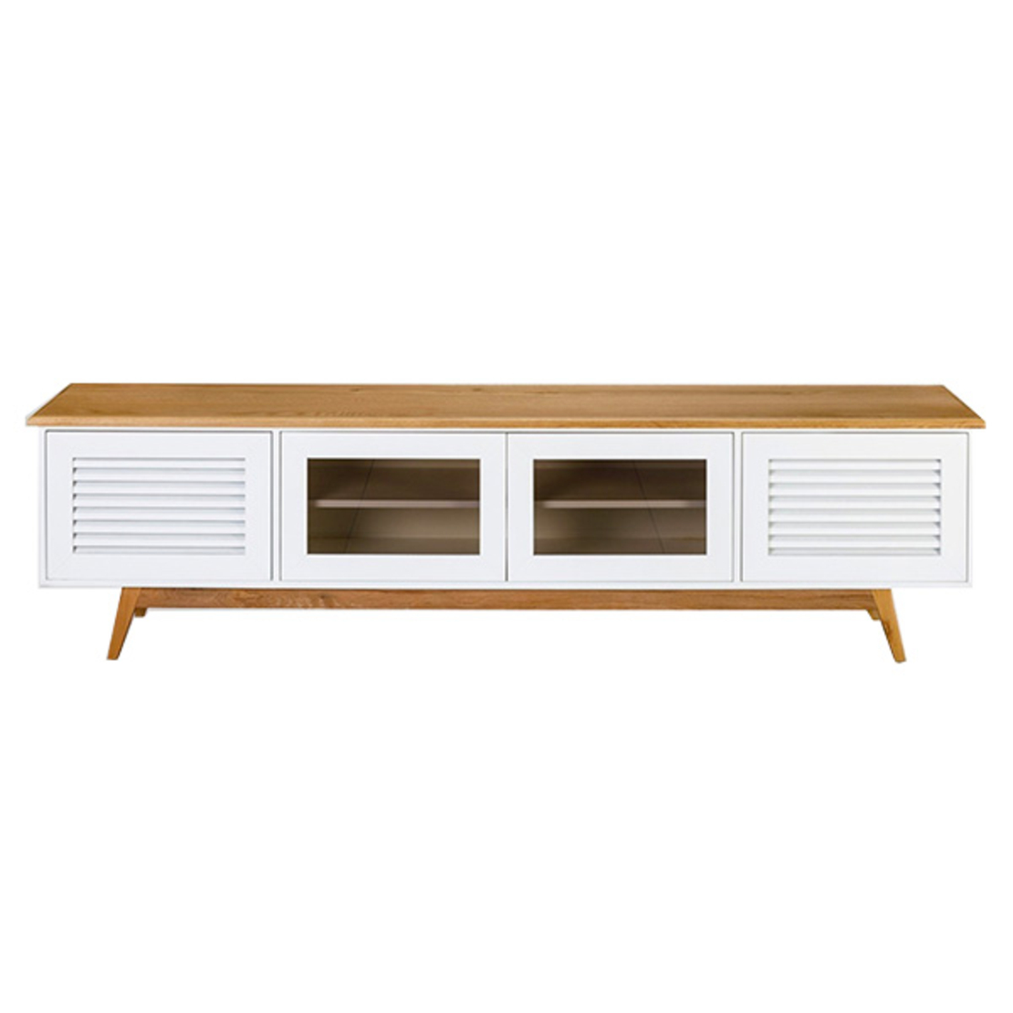 מזנון דגם תריס - לבן