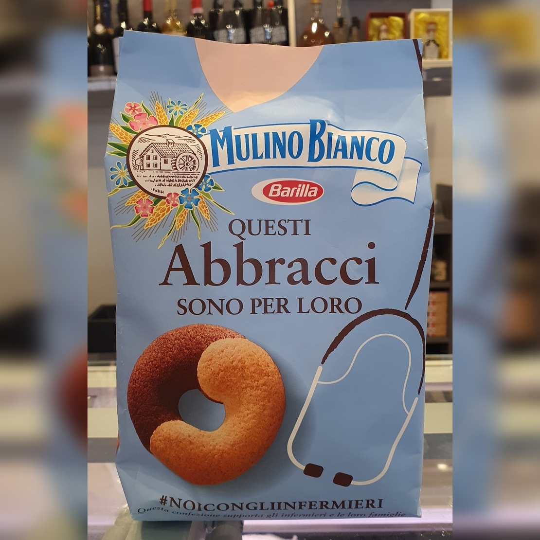 עגיות חיבוקים Mulino Bianco Abbracci
