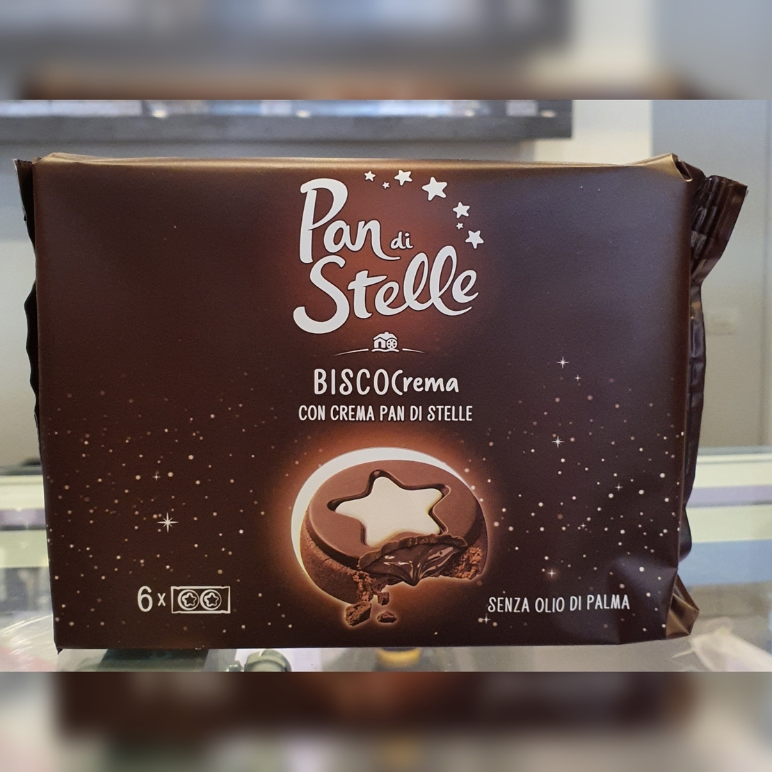 עוגיות ביסקוקרמה Pan de Stelle BISCOCrema